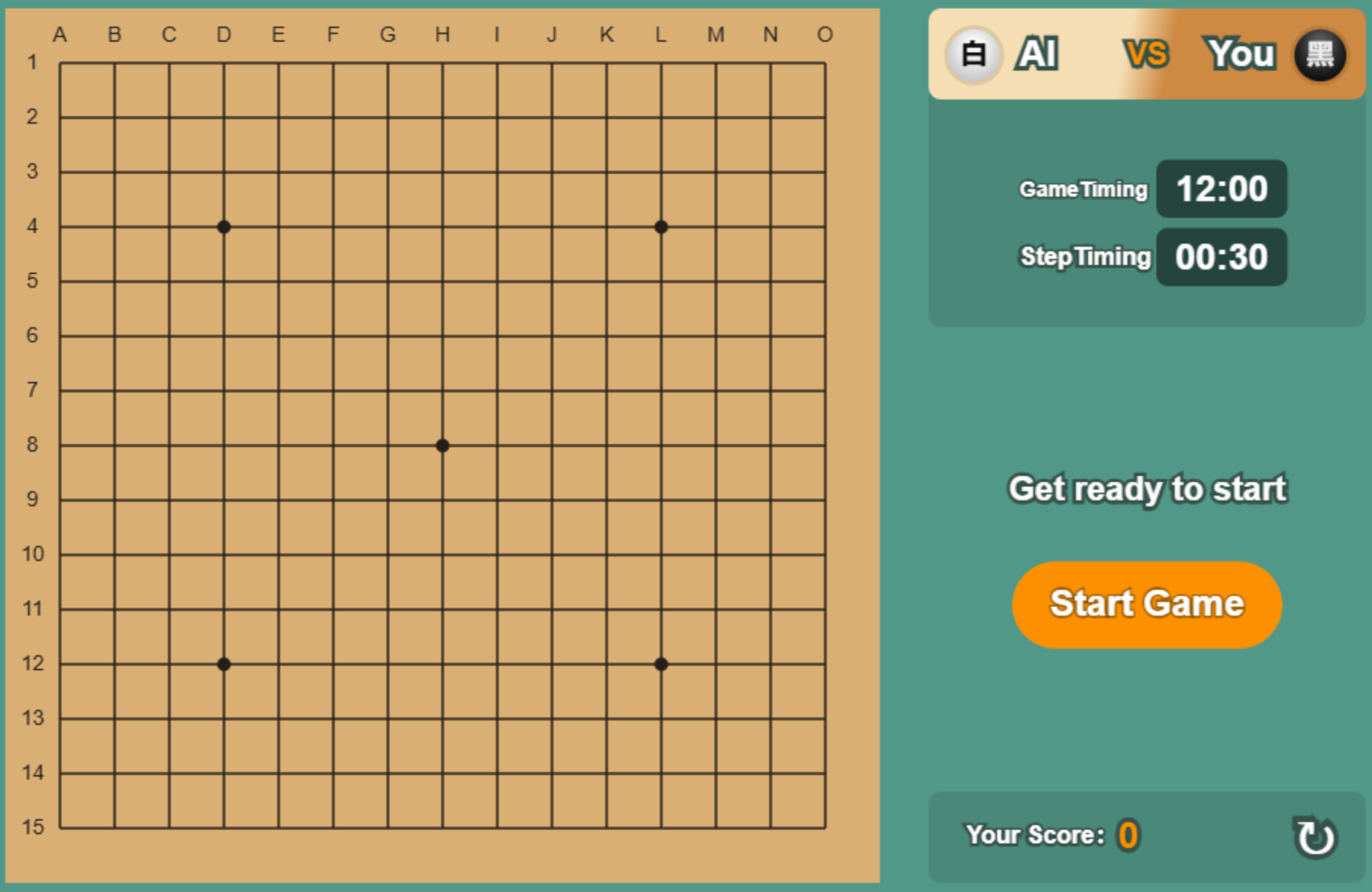 Ai五子棋 Gomoku with Ai